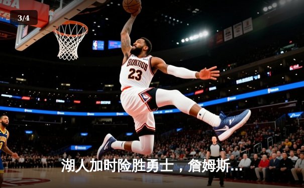 湖人加时险胜勇士，詹姆斯三双库里空砍47分，季后赛门票争夺白热化 - 3